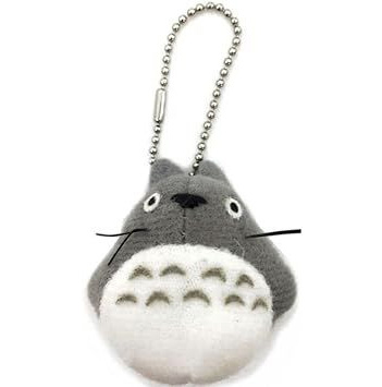 Totoro - Big Totoro Grey Keychain