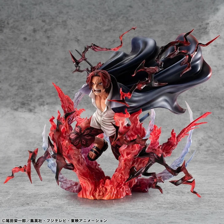 One Piece - Red Haired Shanks Kamusari Leader of the Red Hair Pirates Ver. P.O.P.