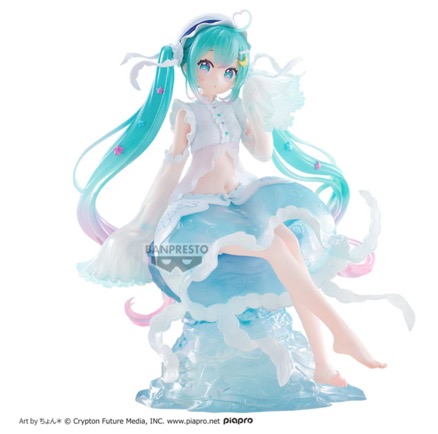 Vocaloid - Hatsune Miku Evolve Clear Deluxe Figure