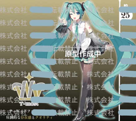 Vocaloid - Hatsune Miku T-Most Figure