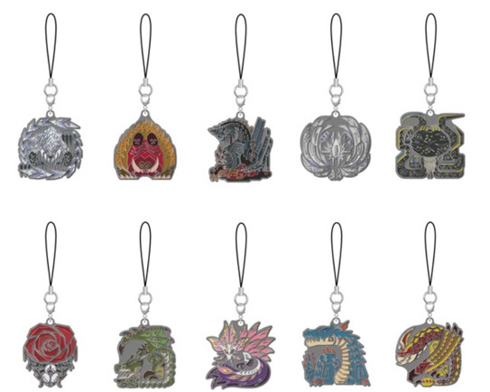 Monster Hunter Wild - Metal Keychain Vol. 2 SINGLE BLIND BOX