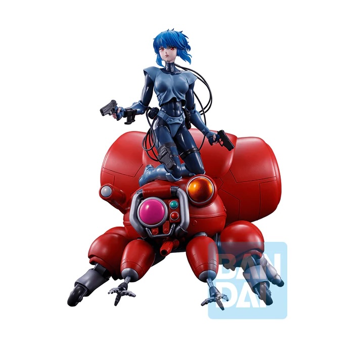 Ghost in the Shell - Motoko Kusanagi and Fuchikoma