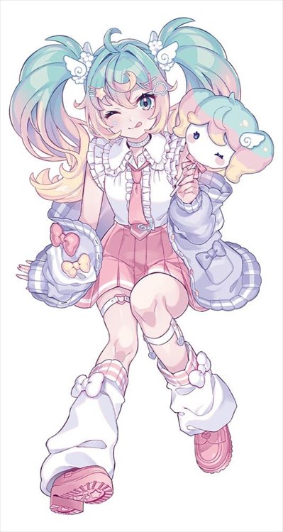 Vocaloid - Hatsune Miku Sweet School Life Pastel Ver. FuRyu