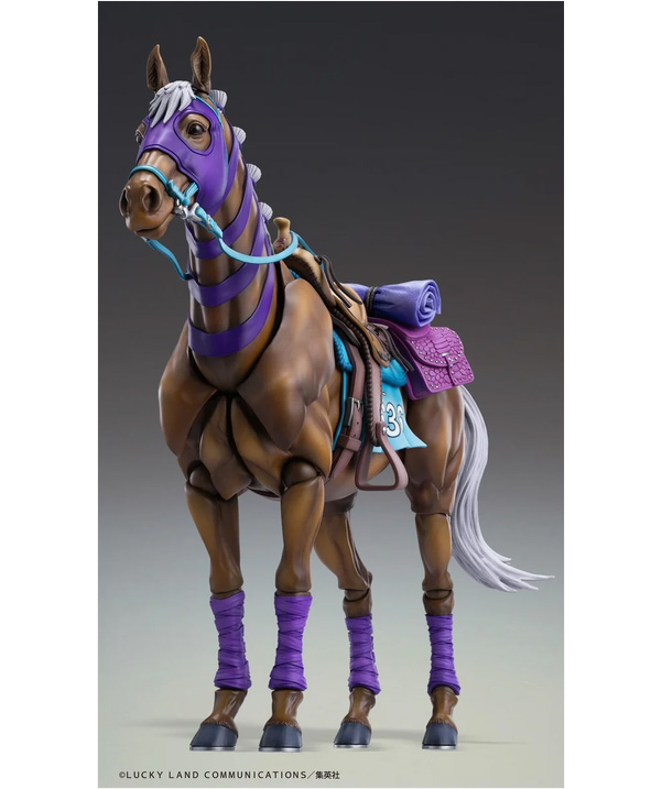 Jojos Bizarre Adventure Part VII - Steel Ball Run Vakyrie Super Action Statue