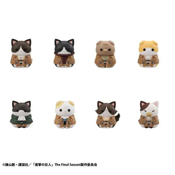 Attack on Titan - Mega Cat Project Nyanko Survey Corps Assemble SINGLE BLIND BOX