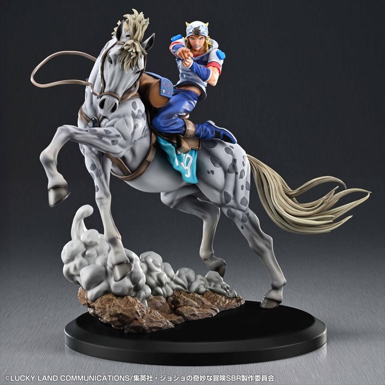 Jojos Bizarre Adventure Part VII - Johnny Joestar and Slow Dancer Steel Ball Run Figure