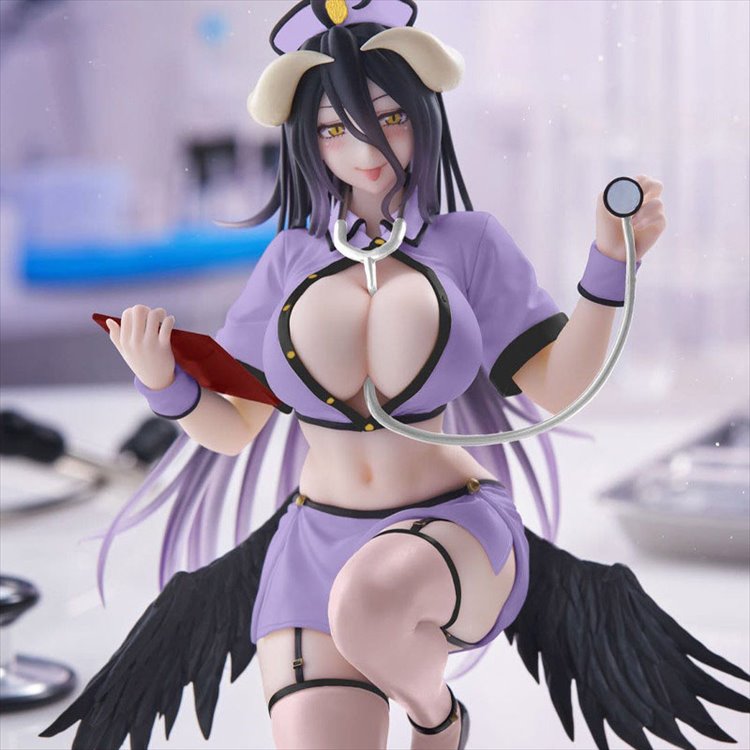 Overlord - Albedo Nurse Ver Desktop Cute Figure Overlord - Albedo Nurse Ver Desktop Cute Figure
