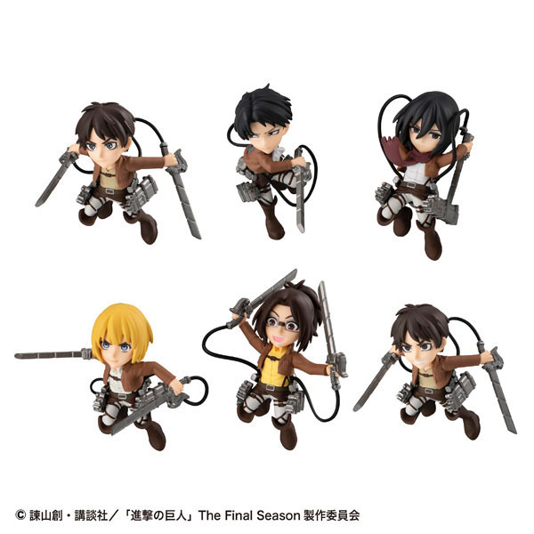 Attack on Titan - Tobimas Mascot Collection SINGLE BLIND BOX Attack on Titan - Tobimas Mascot Collection SINGLE BLIND BOX