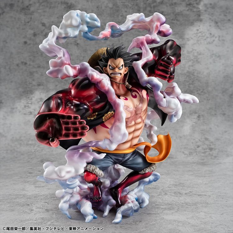 One Piece - Monkey D Luffy Gear 4 Bounce Man 10th Limited Ver P.O.P Figure