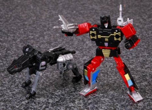 Transformers - MP-15 Masterpiece Masterpiece Rumble and Jaguar Ravage Ver. Set - Click Image to Close