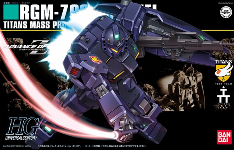 Gundam HGUC - 1/144 HG TGM-79Q GM Quel Model Kit