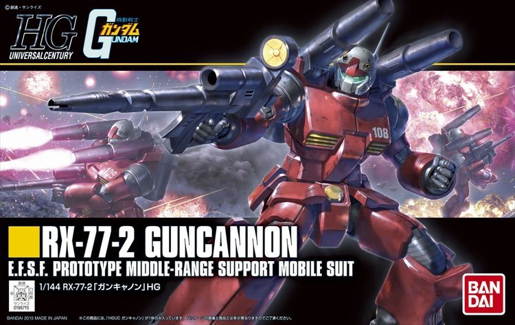 Gundam - 1/144 HGUC RX-77-2 Guncannon