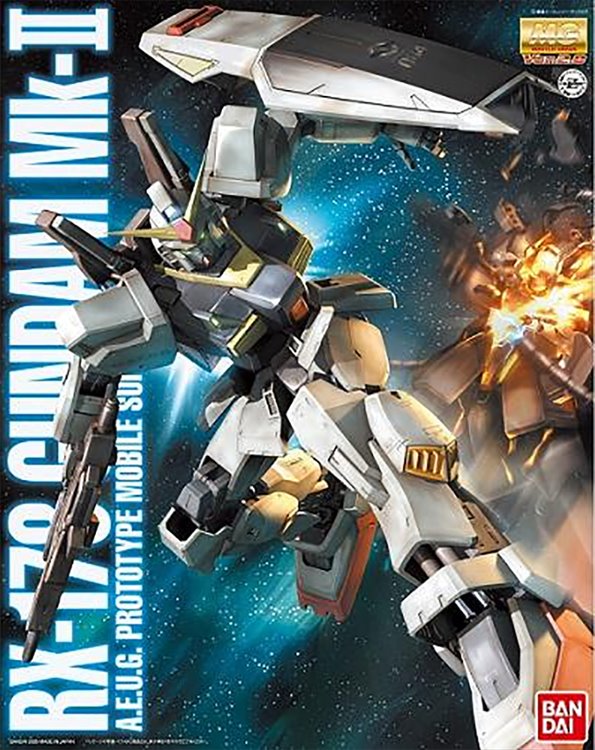 Gundam - 1/100 MG RX-178 Gundam Mk-II Ver 2.0 Model Kit