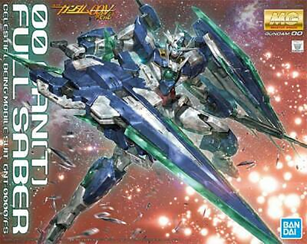 Gundam 00 - 1/100 MG Qant Full Saber Model Kit - Click Image to Close