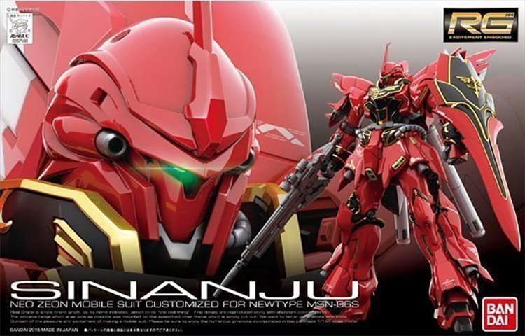 Gundam - 1/144 RG Sinanju Model Kit