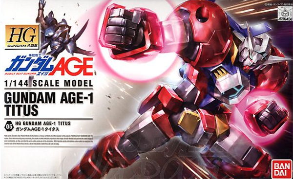 Gundam AGE - 1/144 HG AGE-1 Titans Model Kit