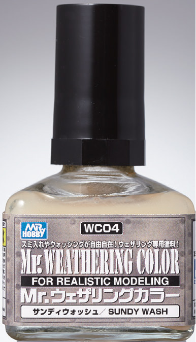 Mr Hobby - Mr Weathering Color Sumdy Wash WC04 40ml - Click Image to Close
