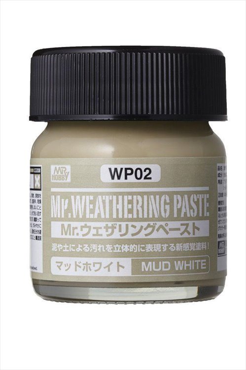 Mr Hobby - Mr Weathing Pastel Mud White WP02 40ml