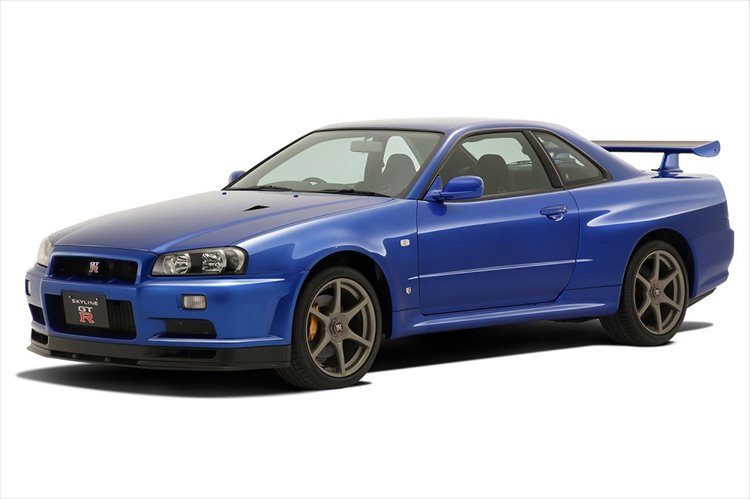 Snap Kit - 1/32 Nissan R34 Skyline GT-R Bayside Blue