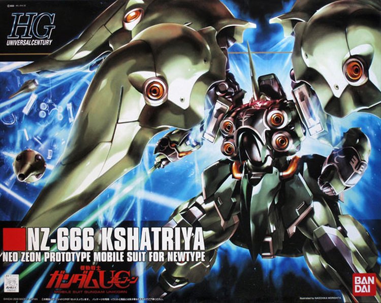 Gundam - 1/144 HGUC NZ-666 Kshatriya Model Kit