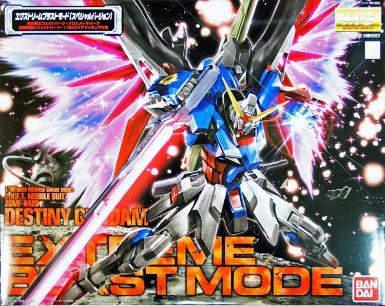 Gundam - 1/100 MG Destiny Gundam Extreme Blast Mode Model Kit