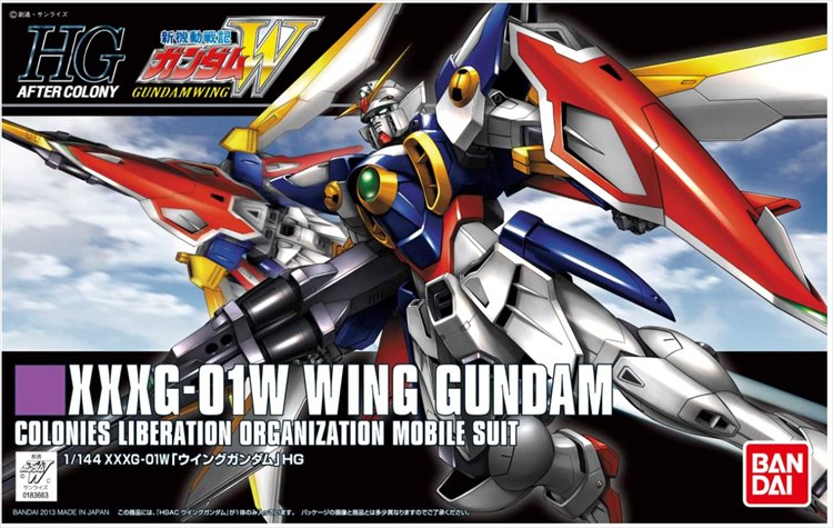 Gundam Wing - 1/144 HGAC XXXG-01W Wing Gundam Model Kit - Click Image to Close