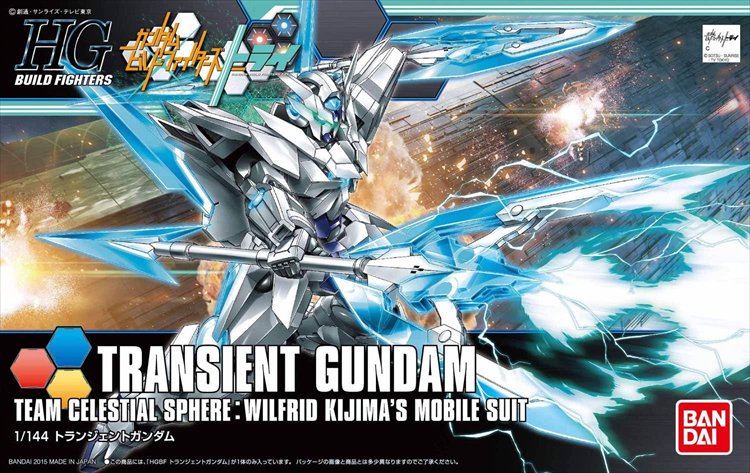 Gundam Build Fighters - 1/144 HGBF Transient Gundam Model Kit