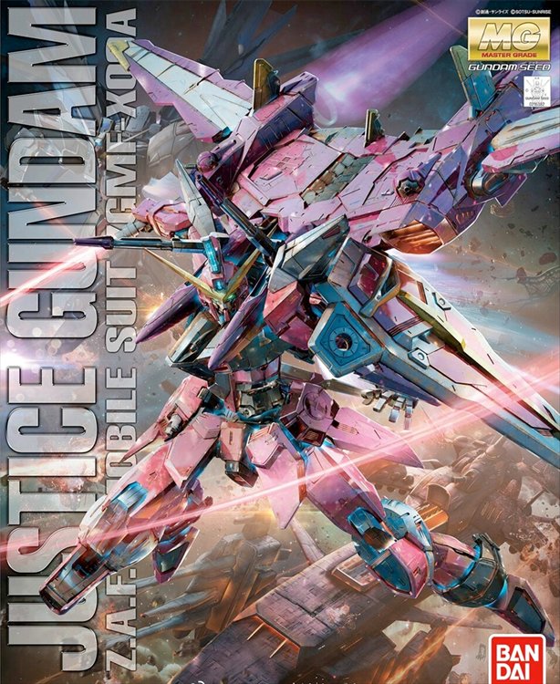 Gundam Seed - 1/100 MG Justice Gundam Model Kit