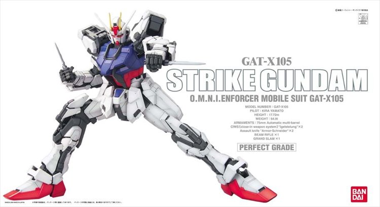 Gundam Seed - 1/60 PG Strike Gundam Model Kit