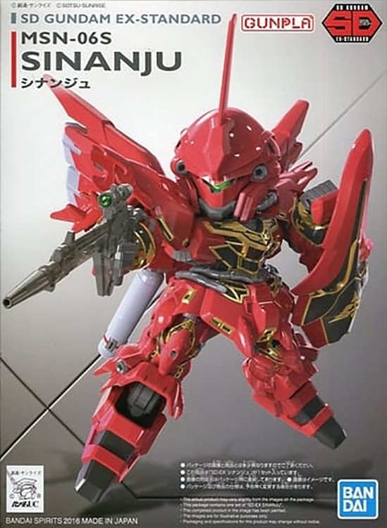 Gundam HC - SD Sinanju Model Kit - Click Image to Close