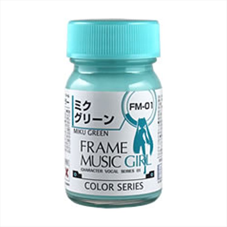 Gaianote - Frame Music Girl FM-01 Miku Green Paint