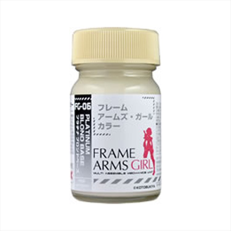 Gaianotes - Frame Arms Girl FG-06 Platinum Blond Base Paint