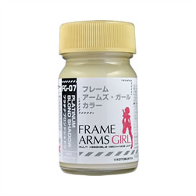 Gaianotes - Frame Arms Girl FG-07 Platinum Blond Shadow Paint
