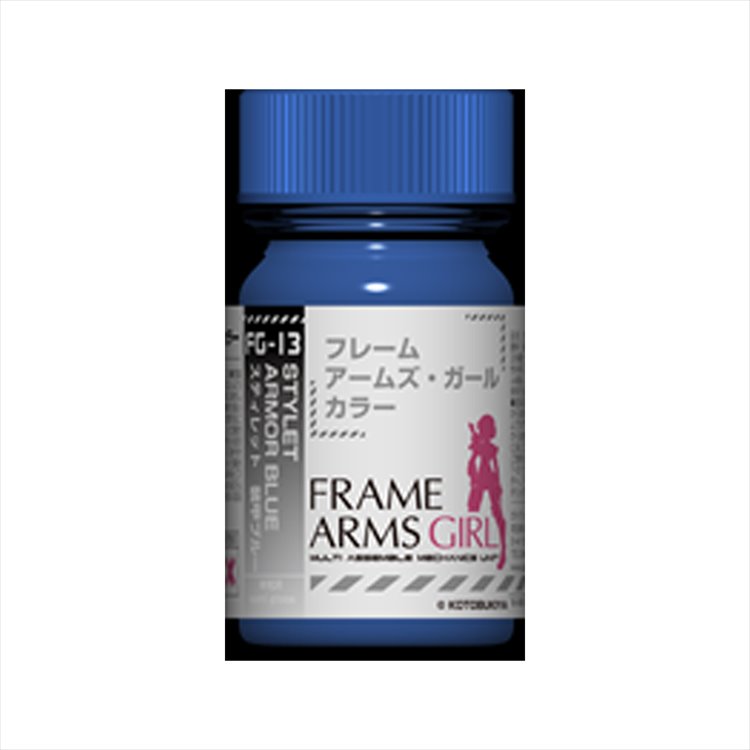 Gaianotes - Frame Arms Girl FG-13 Stylet Armor Blue Paint