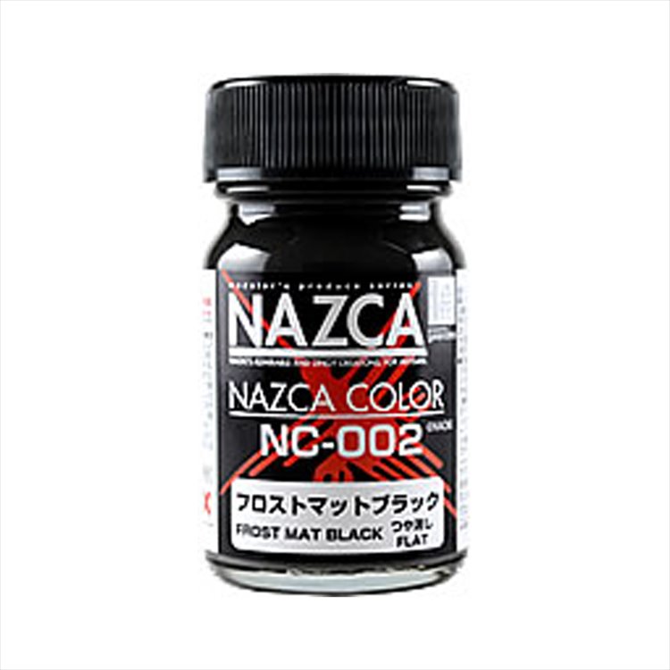 Gaianotes - NC-002 NAZCA Frost Matte Black Paint - Click Image to Close