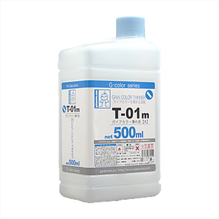 Gaianotes - T-01m Lacquer Thinner 500ml - Click Image to Close