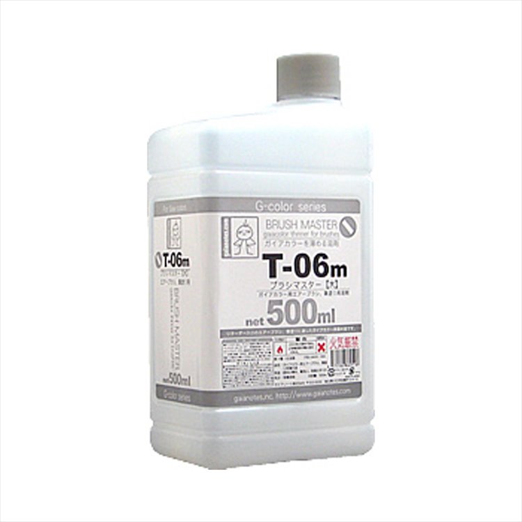 Gaianotes - T-06m Brush Master Lacquer Thinner with Retarder 500ml - Click Image to Close