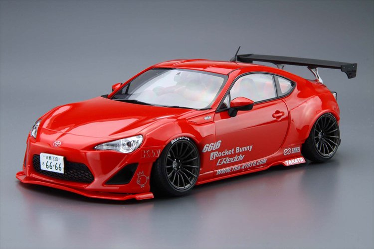 Tuned Car - 1/24 Toyota 86 Greddy and Rocket Bunny Enkei Ver. (toyota)