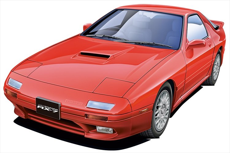 Model Car - 1/24 Mazda FC3S Savanna RX-7 89 - Click Image to Close