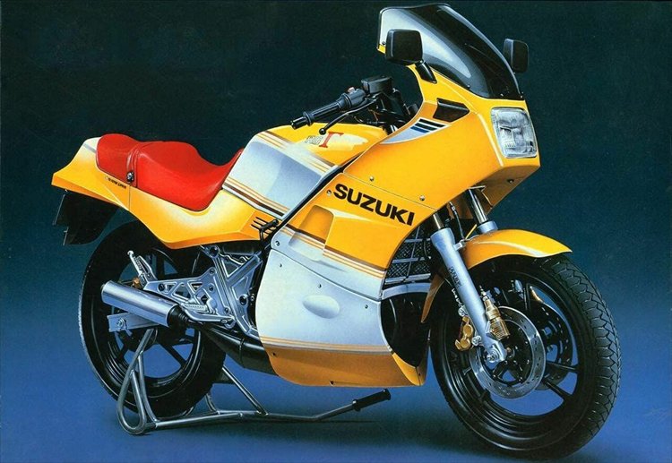 Aoshime - 1/12 Suzuki GH21A RG250 HB 84 Model Kit