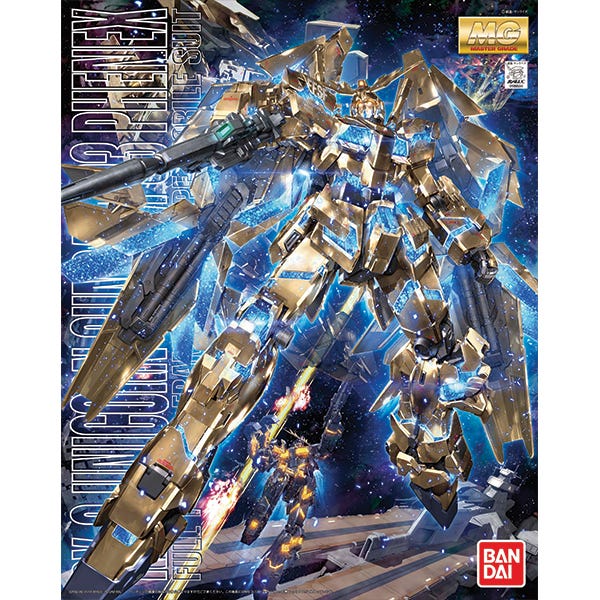 Unicorn Gundam - 1/100 MG Unicorn Gundam 03 Phenex Model Kit