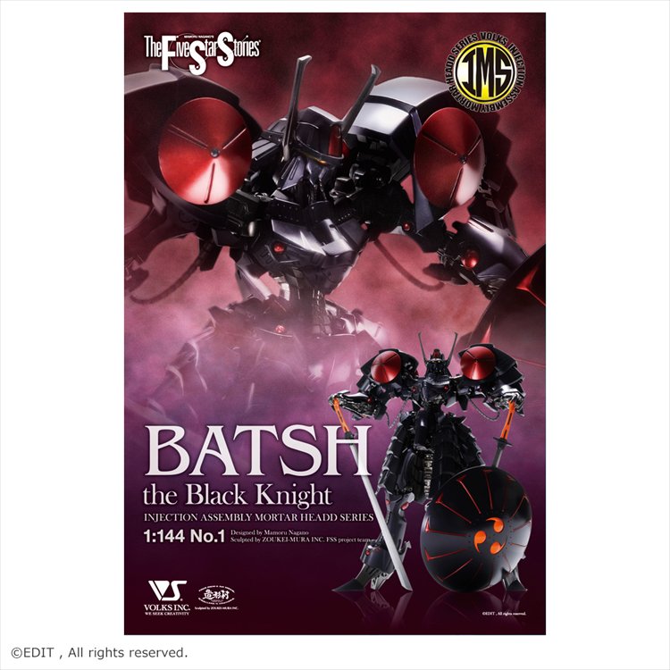 Five Star Stories - 1/144 Batsh The Black Knight Model Kit