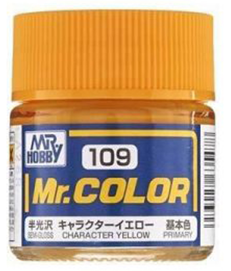 Mr Color - C109 Semi Gloss Character Yellow 10ml - Click Image to Close