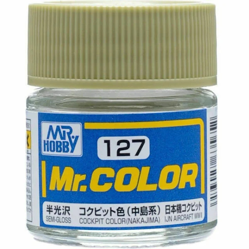 Mr Color - C127 Semi Gloss Cockpit Color - Nakajima 10ml - Click Image to Close