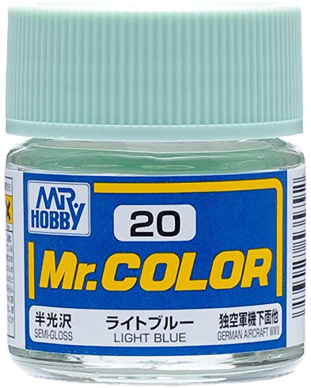 Mr Color - C20 Semi-Gloss Light Blue 10ml