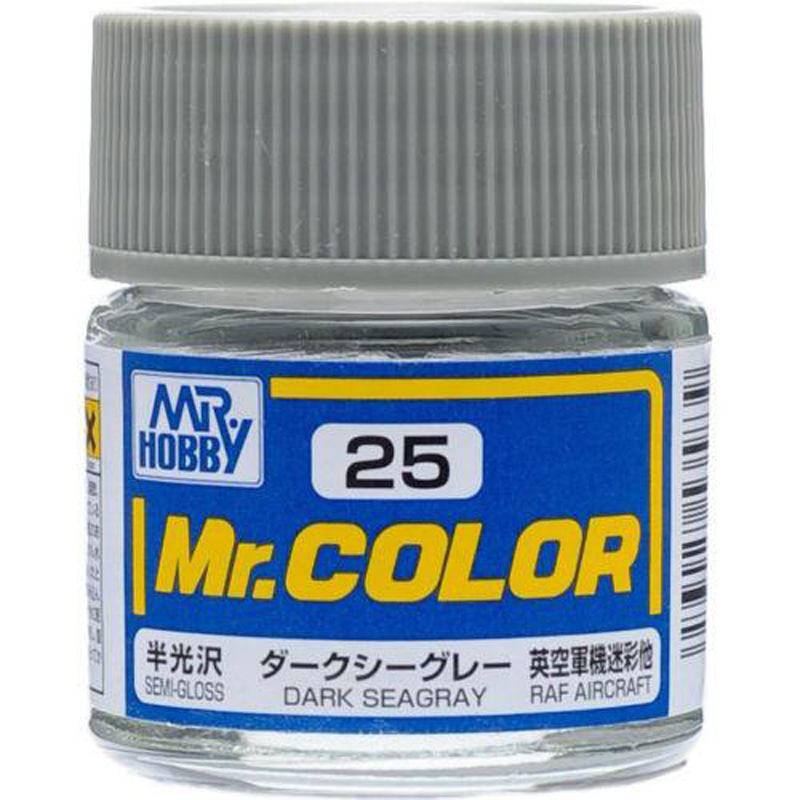 Mr Color - C25 Semi-Gloss Dark Seagray 10ml - Click Image to Close