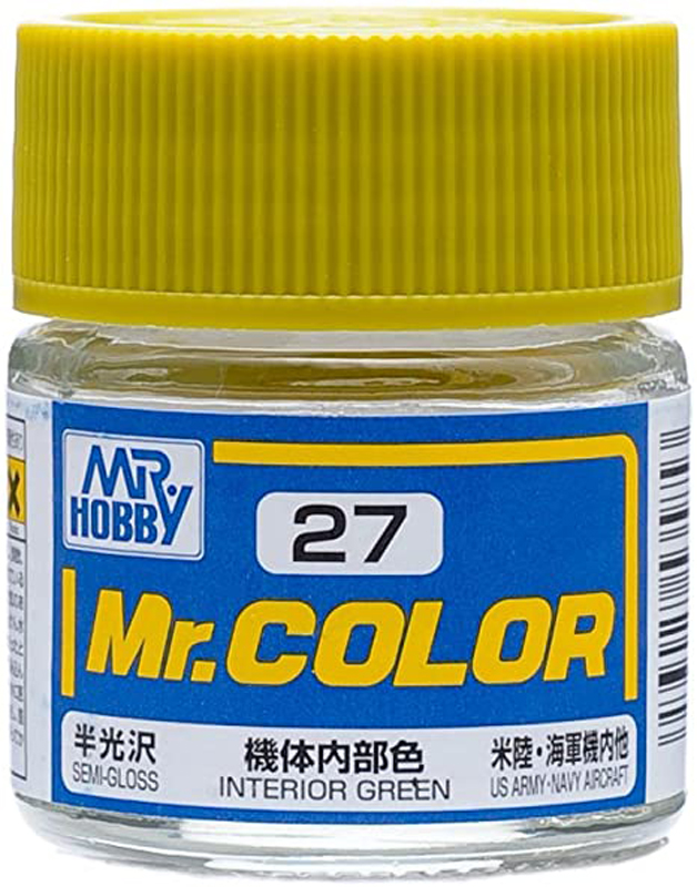 Mr Color - C27 Semi-Gloss Interior Green 10ml