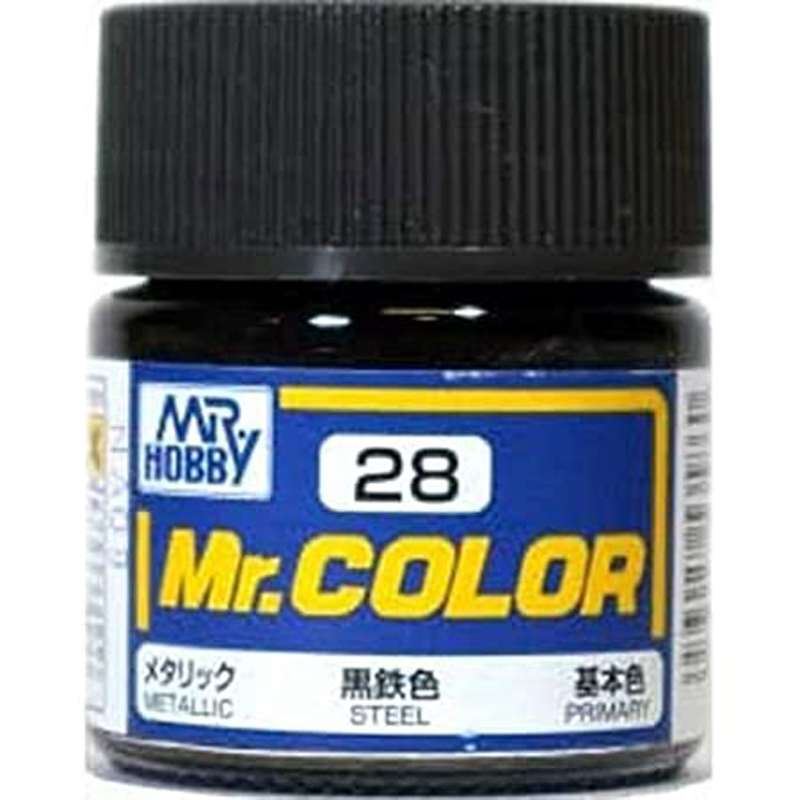 Mr Color - C28 Metallic Steel 10ml - Click Image to Close