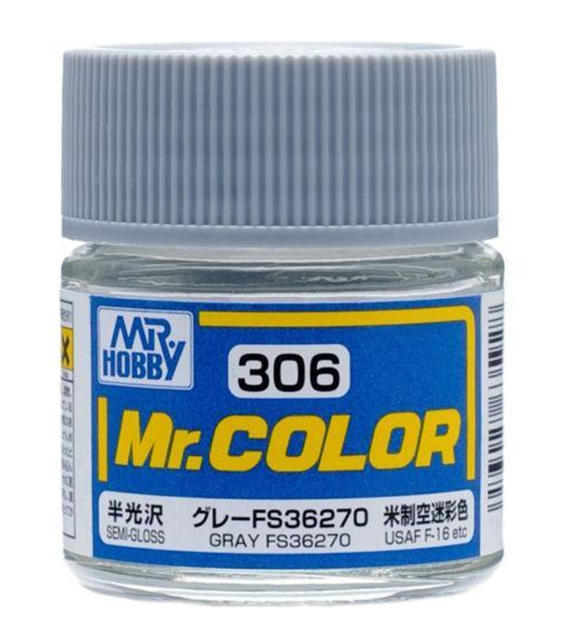 Mr Color - C306 Semi Gloss Gray FS36270 10ml