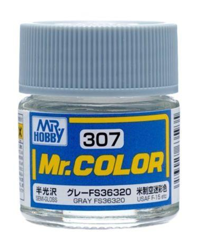 Mr Color - C307 Semi Gloss Gray FS36320 10ml - Click Image to Close
